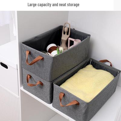 Organisateur Panier de Rangement à Cadre en Acier Pliable