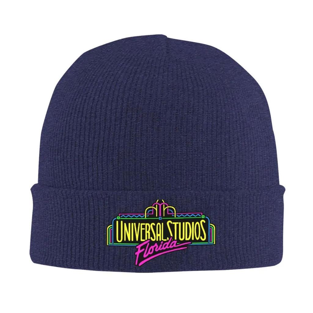 Universal Studios Florida V2 Warm Knitted Cap Hip Hop Bonnet Hat Autumn Winter Outdoor Beanies Hats for Unisex Adult