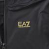 Emporio Armani EA7 Solid Color Zip-Up Long Sleeve Casual Sports Suit Men Suits Black 8NPV65-PJHCZ-0208