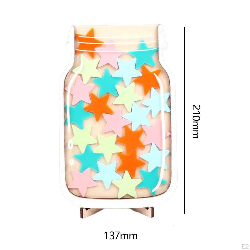 Classroom Prize Jar Decoration Motivational Behavior Management Tool for