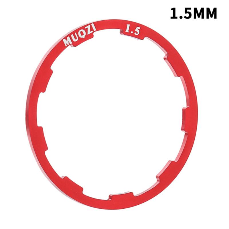 Aluminum Alloy Cassette  Flywheel  Spacer Mountain Road Bike Hub Tower Base Washer 1/1.5/1.85/2/