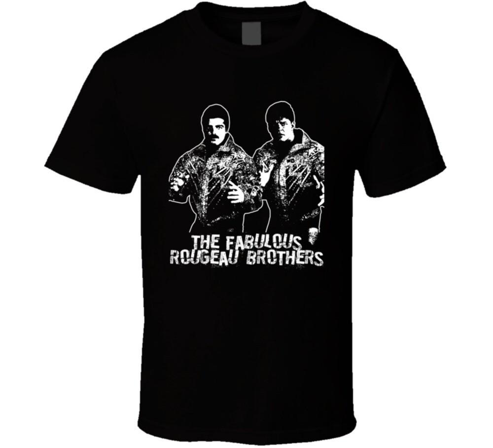 The Fabulous Rougeau Brothers Retro Legends Of Wrestling T Shirt Unisex T-Shirt XXL