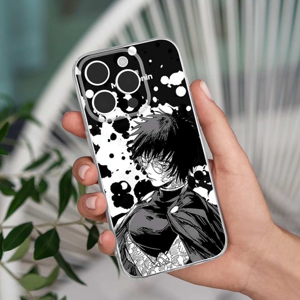 

Maki Zenin Jujutsu Kaisen Phone Case For iPhone 16,15,14,13,12,11 Pro,Max,Plus,X,XS,XR,SE,Mini Transparent Silicone Soft iPhone11