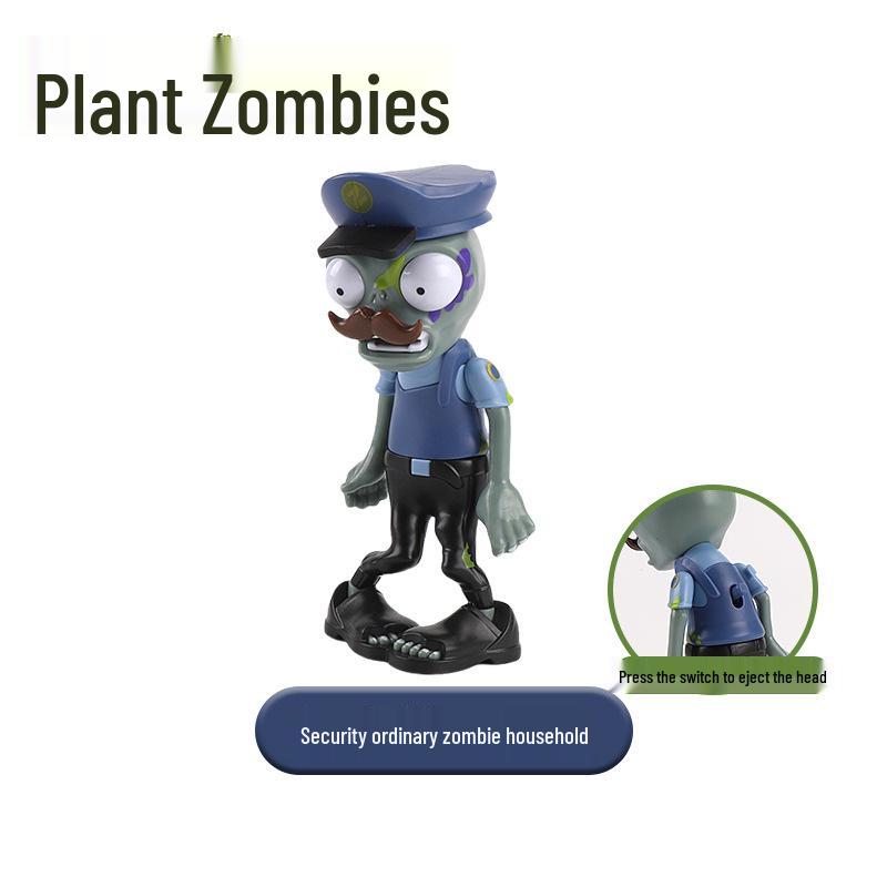 Plants vs. Zombies Toy Set: Machine Bug, Football Gun, Pea Pod, Carnivorous Plant Models