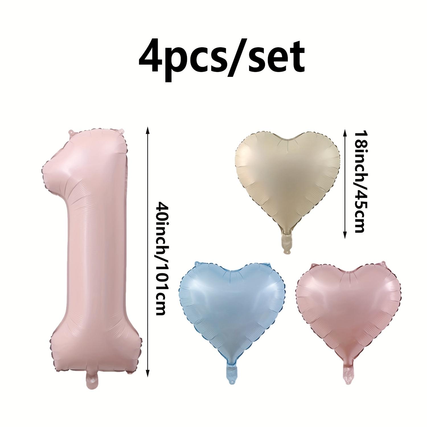 

Набор воздушных шаров с цифрами из алюминиевой пленки для дней рождения, свадеб, Нового года, большие плавающие шары в форме сердца, украшения для вечеринок, 14+ (1 комплект)