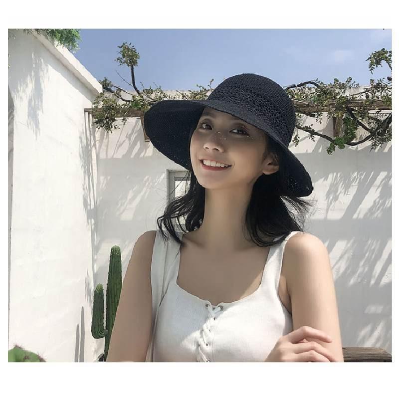 Womens Summer Sun Hat With Wide Brim Cotton Mesh Uv Protection Fashion Outdoor Gear