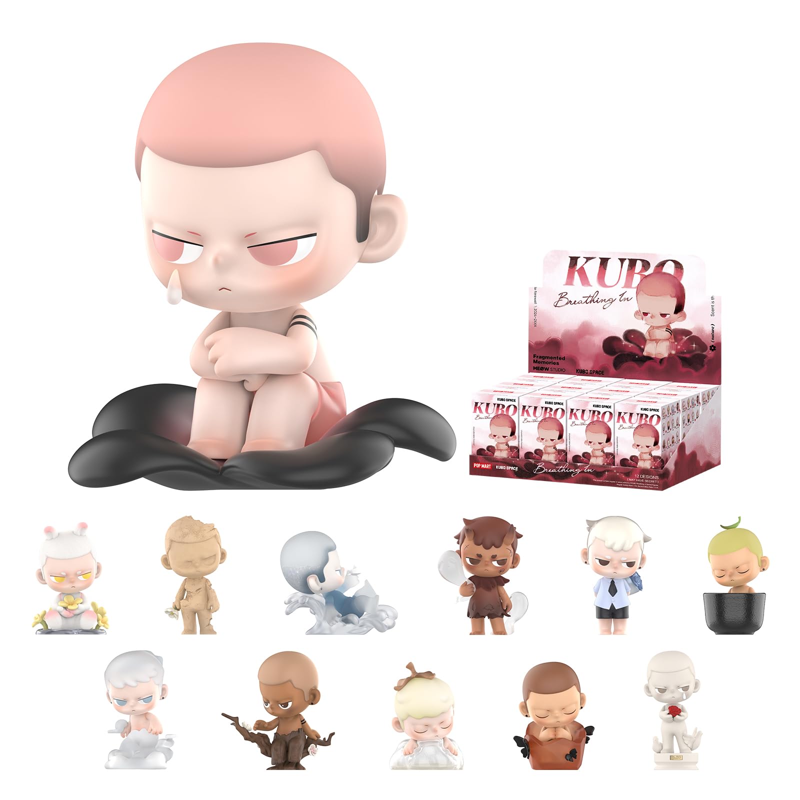 

POP MART Кубо Дыхание Серия Фигурки 12 штук Кубо Blind Box Фигурка Случайный Дизайн Фигурка Коллекционная Игрушка Украшение Дома Праздник День Рождения