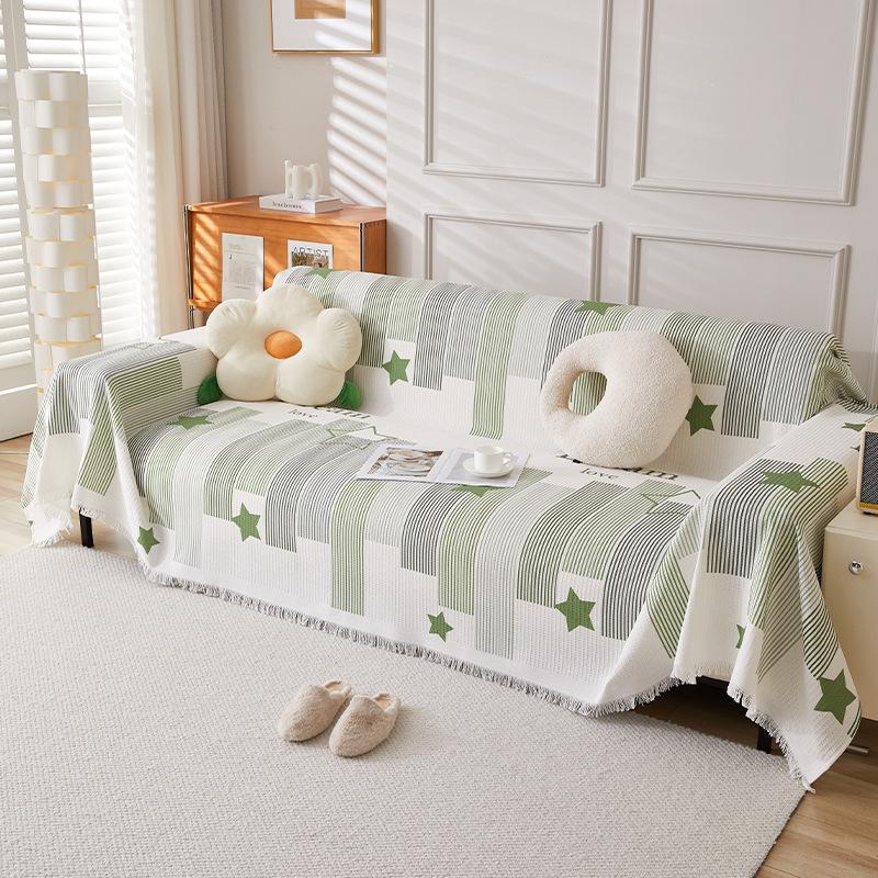 Waffle Sofa Cover Bohemian Sofa Cover High-end Sofa Cushion Four Seasons Sofa Cover Cushion