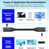 USB 3.2 Type C to Type C Cable 20Gbps 4K@60Hz 140W PD Thunderbolt3 QC Fast Charging For Laptop Phone MacBook Samsung Xiaomi