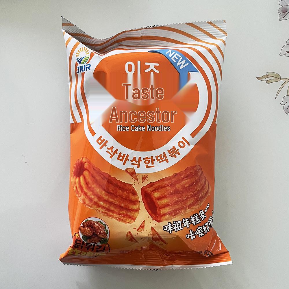 Snack Coreani Zero - Strisce di Torta di Riso Saltate Piccanti - 100g Sapore Dolce & Piccante