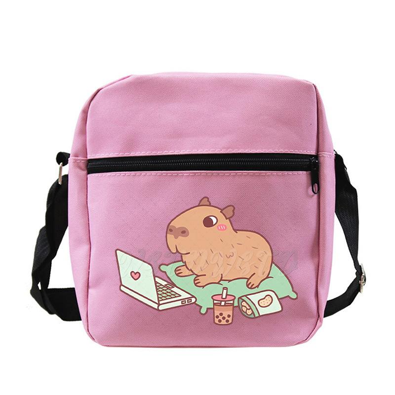 Fashion Versatile Children'S Portable Shoulder Bag Printed Trend Multifunctional Oblique Span Bag