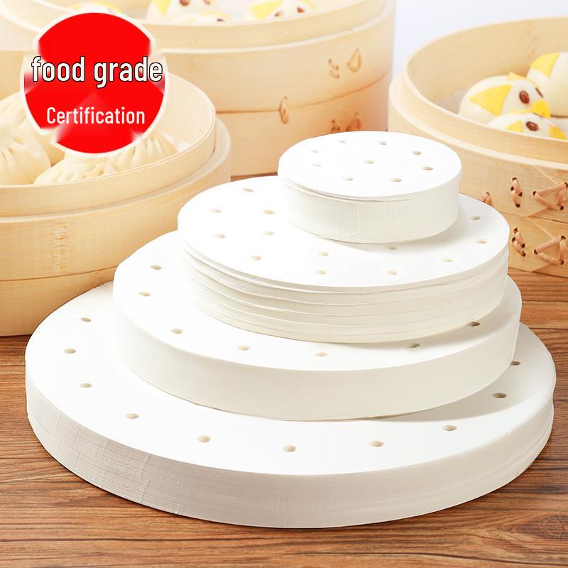 Disposable Non-Stick Steamer Mat for Baozi and Buns