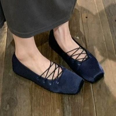 Women Flats Square Toe Loafers Shoes Casual Summer New Shoes Sport Sandals Designer 2025 Woman Ballet Dance Shalllow Sneakers