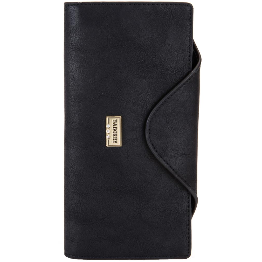 

Портмоне женское из искусственной кожи чёрный