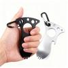 Portable Multi-functional Camping Cutlery: Spoon, Fork, and Bottle Opener
