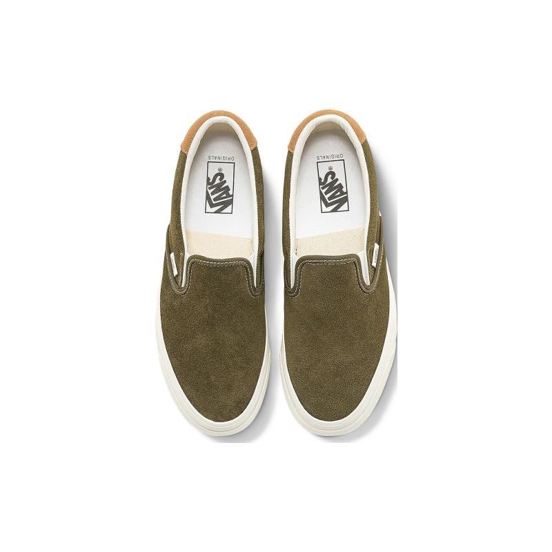 Vans Og Slip On 59 Lx 'Dark Green' Sneakers VN0007QEOLV