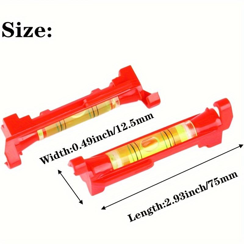 Hanging Bubble Line Level Tool Construction String Level Thread Level Small Horizontal Rope Bubble Spirit Levels for Leveling Ground, Brick Working