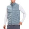 ASICS Vests Men's Blue Stand Collar Moderate Other 2031E863-400