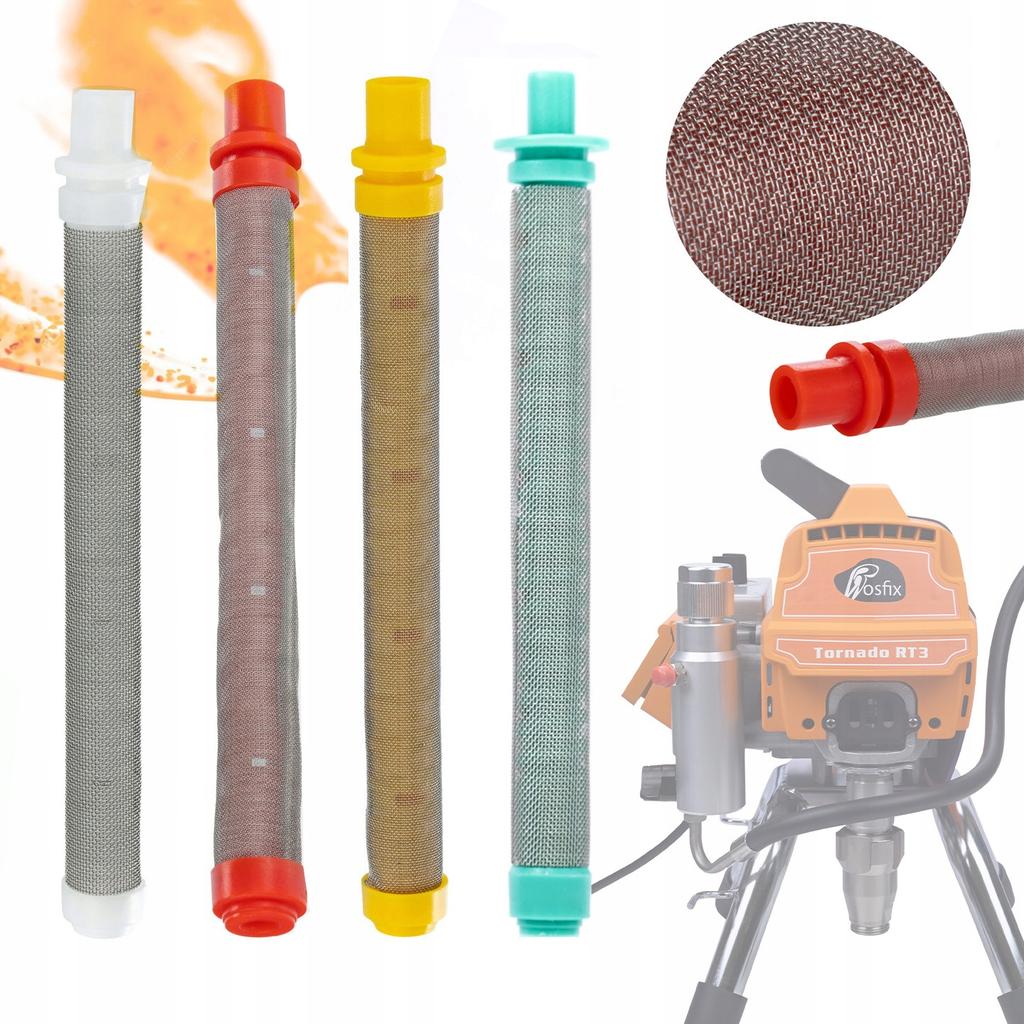 Rosfix Finger Filter Set, 30/60/100/200 Mesh
