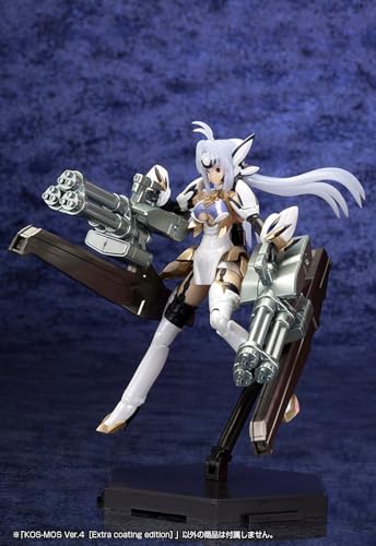 Kotobukiya Xenosaga KOS-MOS Ver.4 [Extra Coating Edition] 1/12 Scale Plastic Model Kit, Approximately 135mm Tall