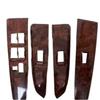 Car Window Lift Switch Cover Set Of 4 Pieces 74231-0K170 For Toyota Hilux Fortuner VIGO 2004- 2015 Door Armrest Upper Panel Trim