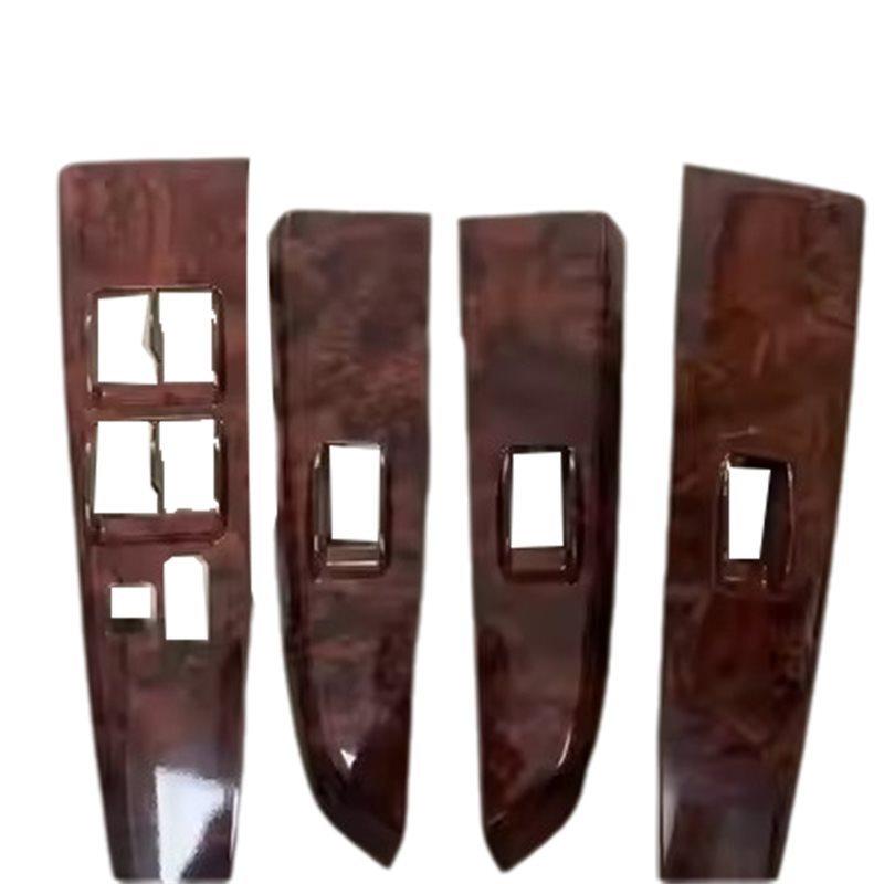 Car Window Lift Switch Cover Set Of 4 Pieces 74231-0K170 For Toyota Hilux Fortuner VIGO 2004- 2015 Door Armrest Upper Panel Trim