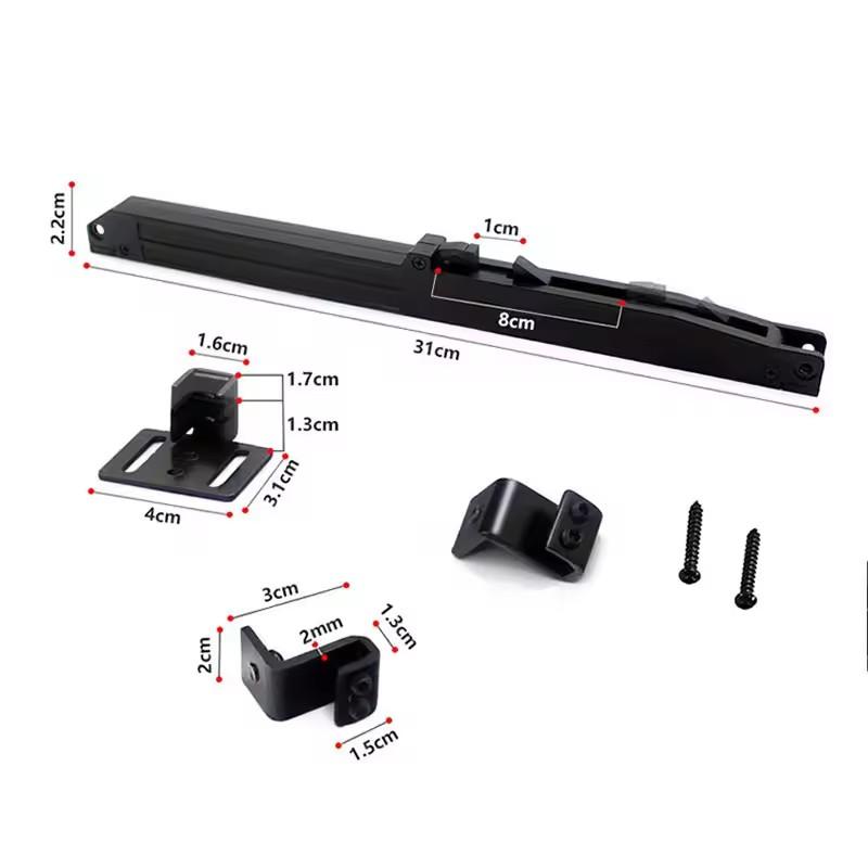 Barn Door Door Slide Damper Soft Close Slides Mechanism Furniture Remission Accessory for Guide Sliding Rail Barn Wood Door