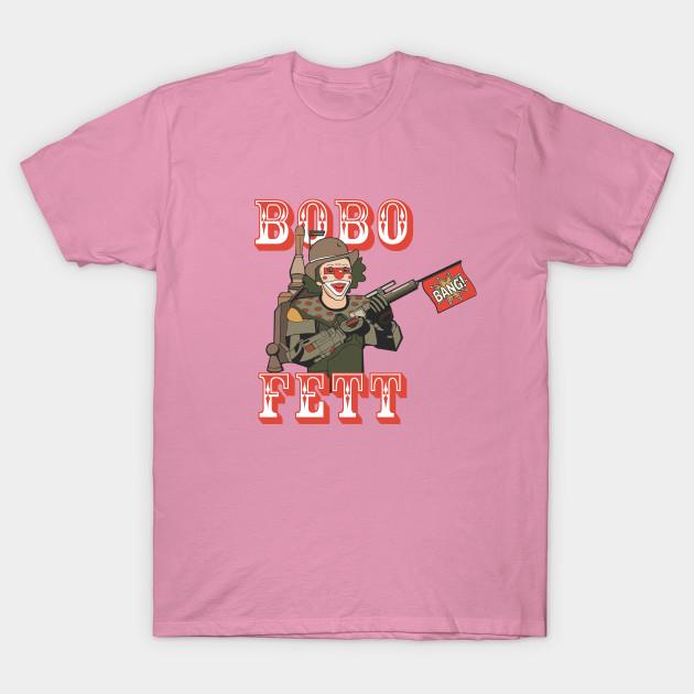 T-Shirt Damen Bobo Fett Harajuku Print Kawaii T-Shirt Sommer Kurzarm Damen T-Shirt Top Tee