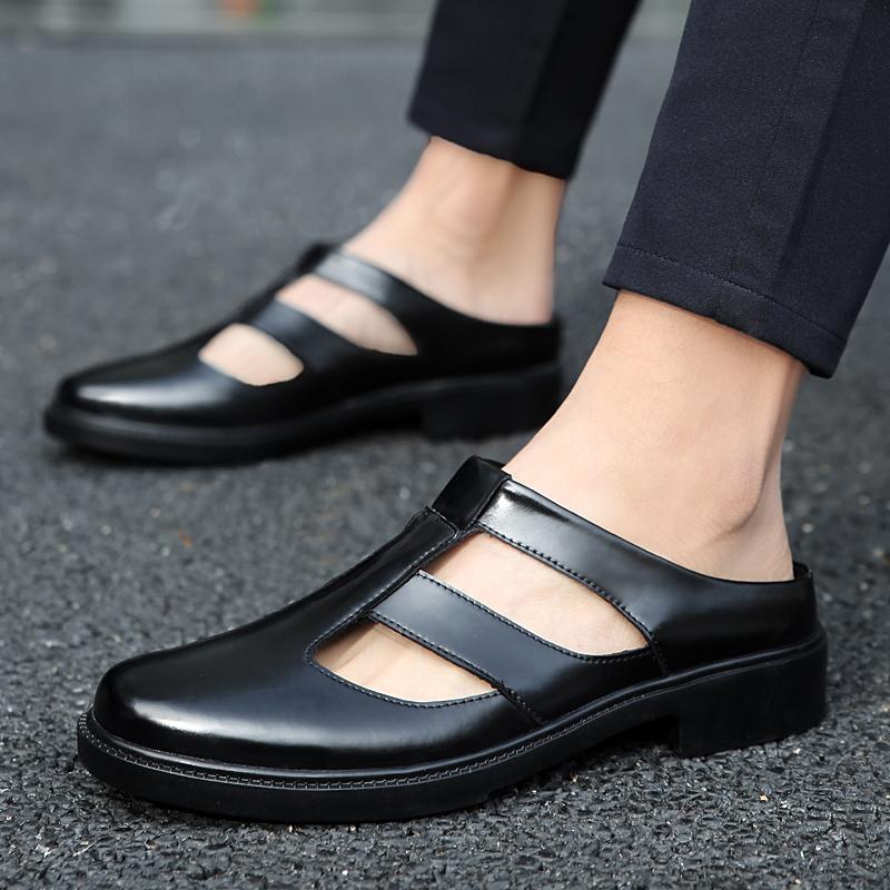 Fashion Spring and Summer Men's Shoes High Quality Breathable Style Design Leisure Party Luxury Daily Shoes Black and White 38-48