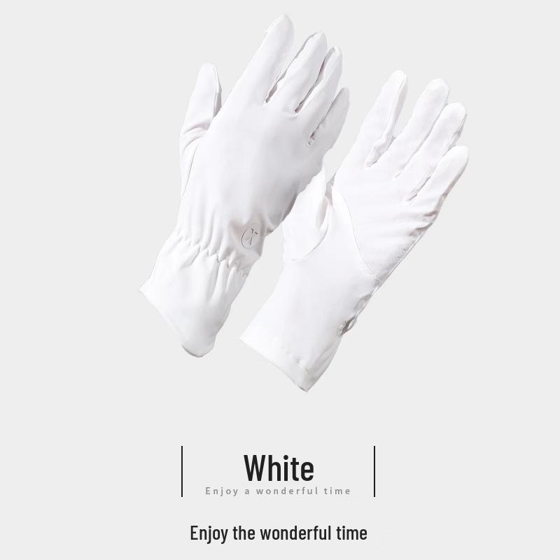 

Жіночі літні велосипедні рукавички - Захист від УФ, Антиковзкі, Сумісні з сенсорним екраном, Дихаючі та легкі