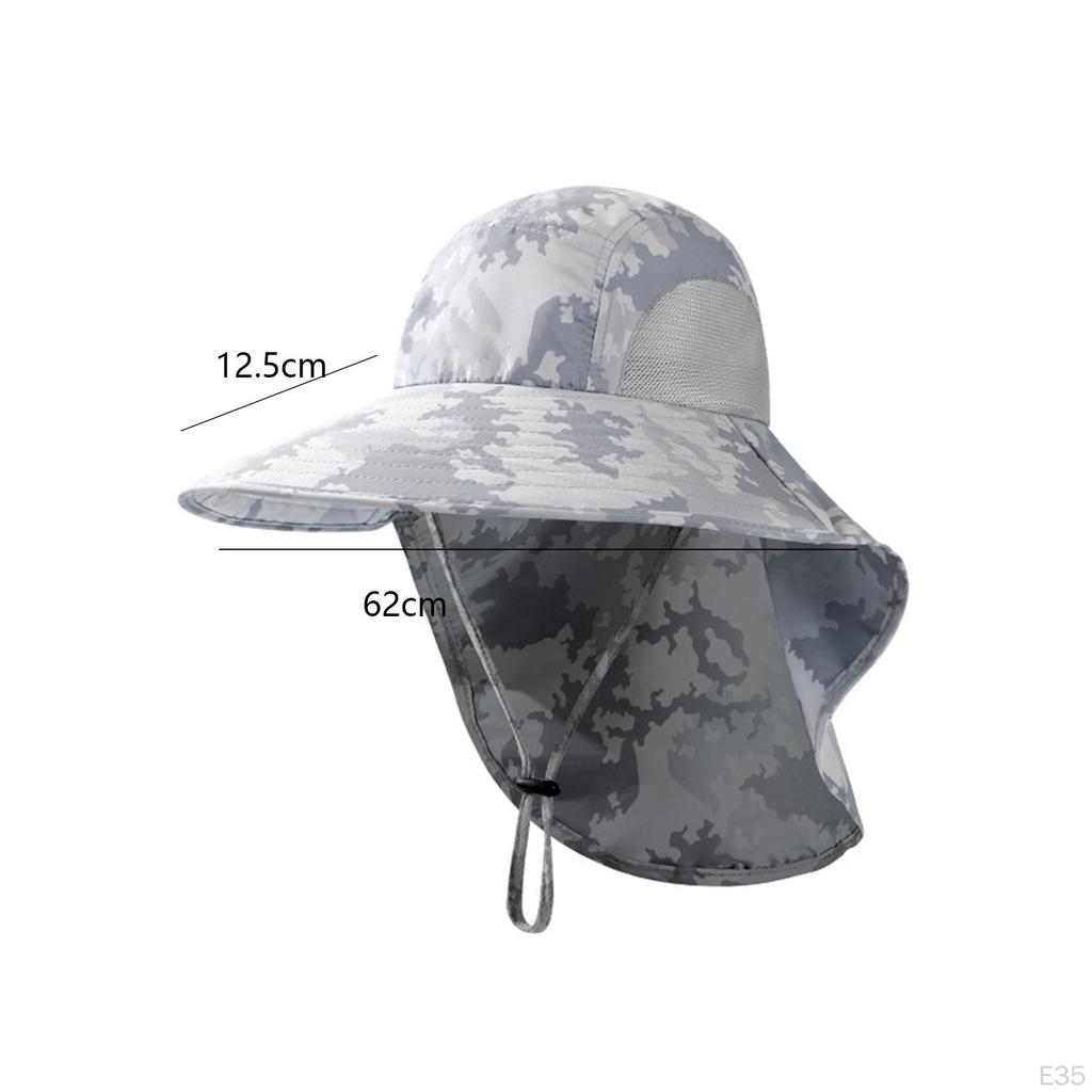 Bucket Hat Fishing Waterproof Breathable Lightweight Summer Casual Fisherman Sun Visor for