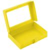 LIHIT LAB Masking Tape Storage Collection Case with A5 Dividers, Size, CUBEFIZZ, Yellow, A698-5