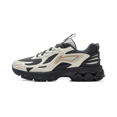 Li Ning Fuyiao 2.0 Trail Klasik Retro Çift Yastıklama Dengeleyici Kaymaz Aşınmaya Dayanıklı Destek Düşük Bilekli Koşu Ayakkabısı Kadın spor ayakkabı ARXU010-3