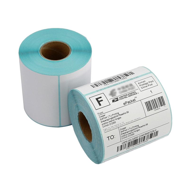 Waterproof Thermal Labels  Roll Packaged Self-adhesive Blank White Print Label Sticker Supermarket Price Tags Print Supplies ZYF