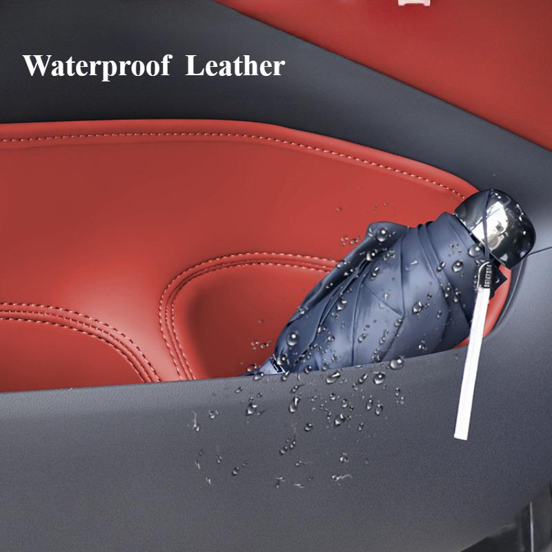 For BMW X3 iX3 2018 - 2026 Car Door Slot Storage Box Leather Protective Pad Cover Glove Box Storage Barrel Interior Accessories
