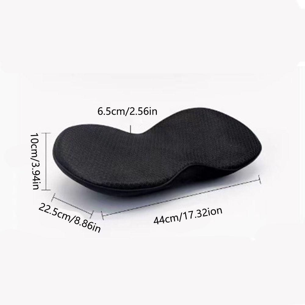 Breathable Car Seat Cushion Seat Raising Lower Back Support Pad Lumbar Support Pillow Truck Seat