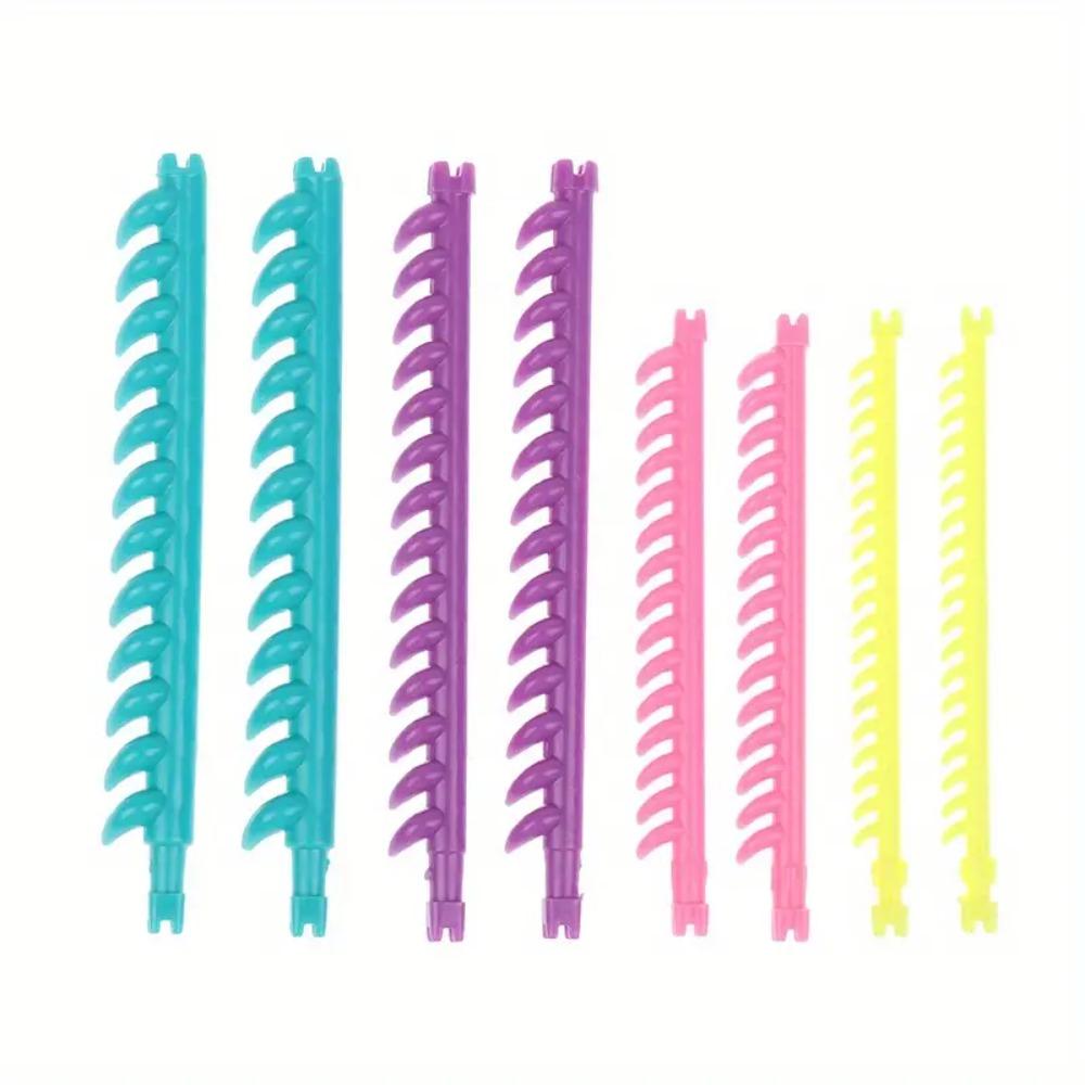 20/30pcs 2.3/3.3/4/5mm Hair Root Perm Rods Bars Curlers with Clips Bangs Fluffy Salon Hair Rollers Set Hair Styling Tools