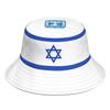Israel Gratis Hecho a Medida Nombre Número Isr Gorra de Cubo Bandera Nacional Il Judaísmo País Árabe Impresión Logo Hebreo Árabe Sombrero de Pescador