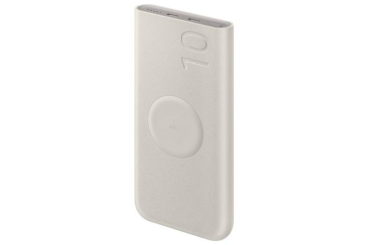 Powerbank Samsung Eb-U2510 Ładowanie Indukcyjne 10000 Mah Beżowy
