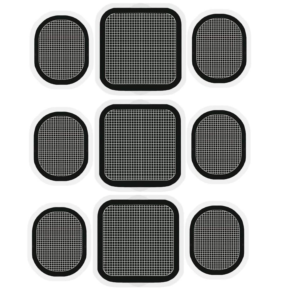 

3/6 пар EMS Электрический стимулятор мышц Запасные гелевые липкие подушечки для тонуса мышц живота, массажа, пояса для похудения живота