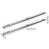 2pcs Two Way Drawer Rail Cold Rolled Steel Ball Bearing Slide Hardware Drawer Slides  Drawer