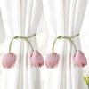 Kreative Mode Tulpe Vorhangbänder Verstellbar Elegante Vorhang-Halteband Schön Vorhänge Binde Seil Ferienwohnung