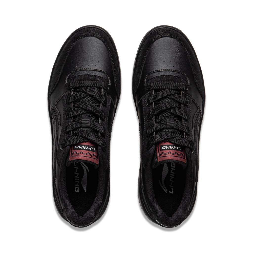 Li Ning Yuan Bao V3 Classic Fashion Retro Versatile Thick Sole Increased Height Comfortable Non-Slip Wear-Resistant Low-Top Skate Shoes AGCV107-1