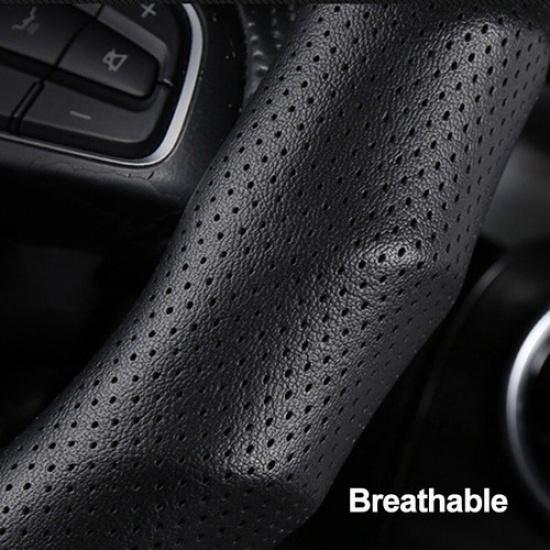 Car steering Wheel Cover For Nissan Rogue x-trail Rogue Sport Hybrid Qashqai