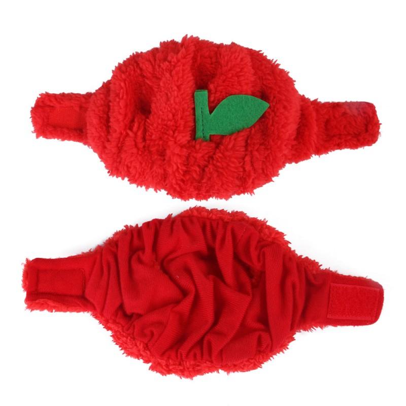 Knitted Cat Hat With Ear Holes Cartoon Design Pet Costume Accessory Indoor Play All