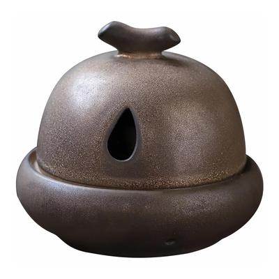 Collected De TO-BE Incense Holder, Spill-Proof, Stylish Spiral Design, for Buddhist Altars, Soothing Incense Burners, Ceramic Sticks, Perfect for