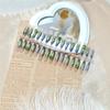 Gradient Cat Eye Emerald Diamond Wearable Manicure Cool Feeling Manicure Removable Premade Manicure 30 Pieces