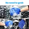 1 Pair Chenille Microfiber Car Wash Mitt Scratch Lint Free Double-sided Cleaning Strong Water