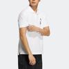 Adidas Performance Pique Polo Shirt With Front Logo Print Men Tops White HM2955