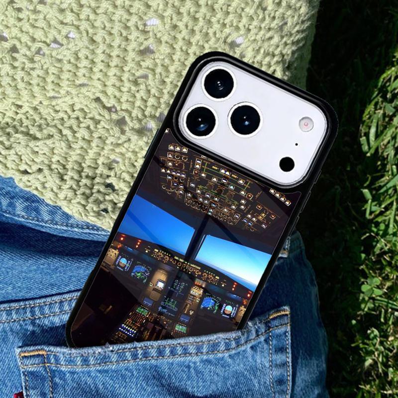 Travel Pilot Phone Case For iPhone 17 AIR 16 Pro Max 15 14 Pro 11 12 13 Shockproof Silicone Cover